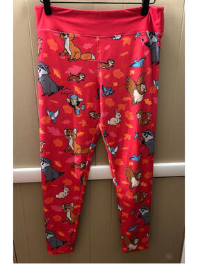 Women's Disney Red Character Print Leggings M